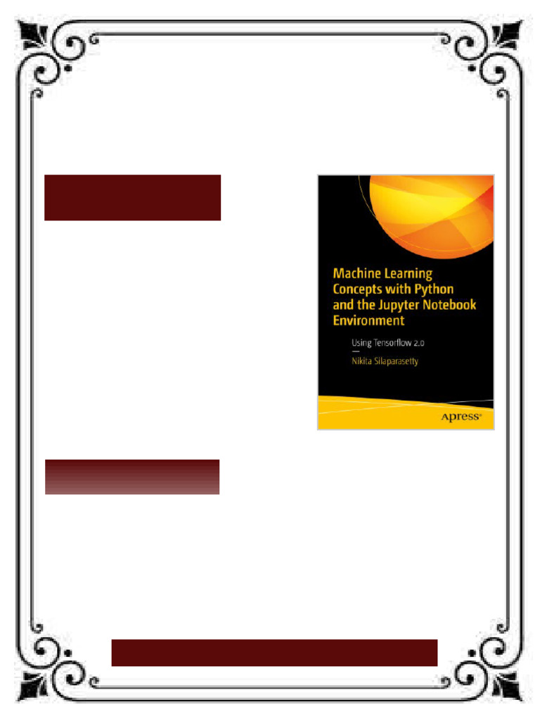 Machine Learning Concepts with Python and the Jupyter Notebook ...
