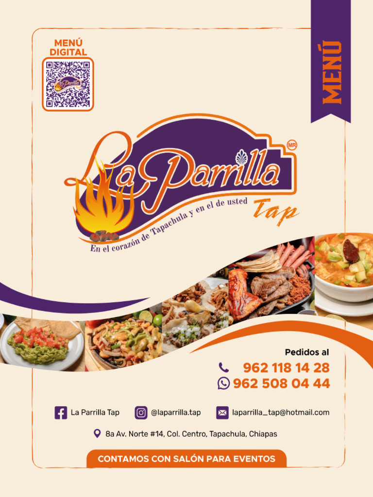 Menu La Parrilla | PDF
