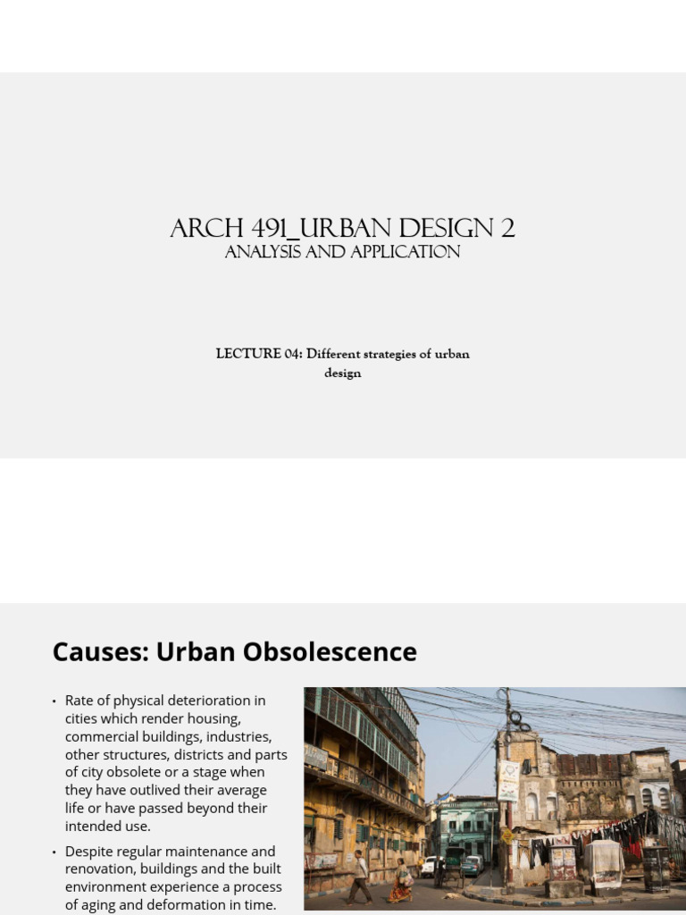 Urban Design Strategies and Challenges | PDF | Urban Renewal | Urbanization