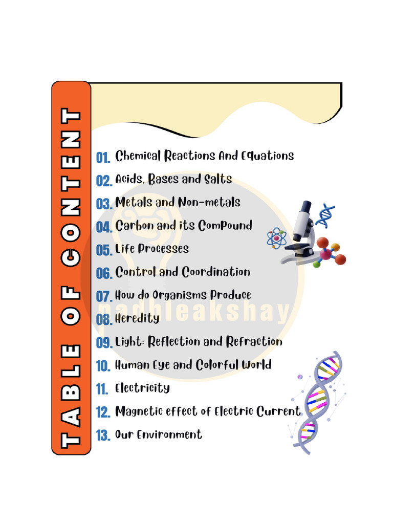 10 Science For Revision | PDF