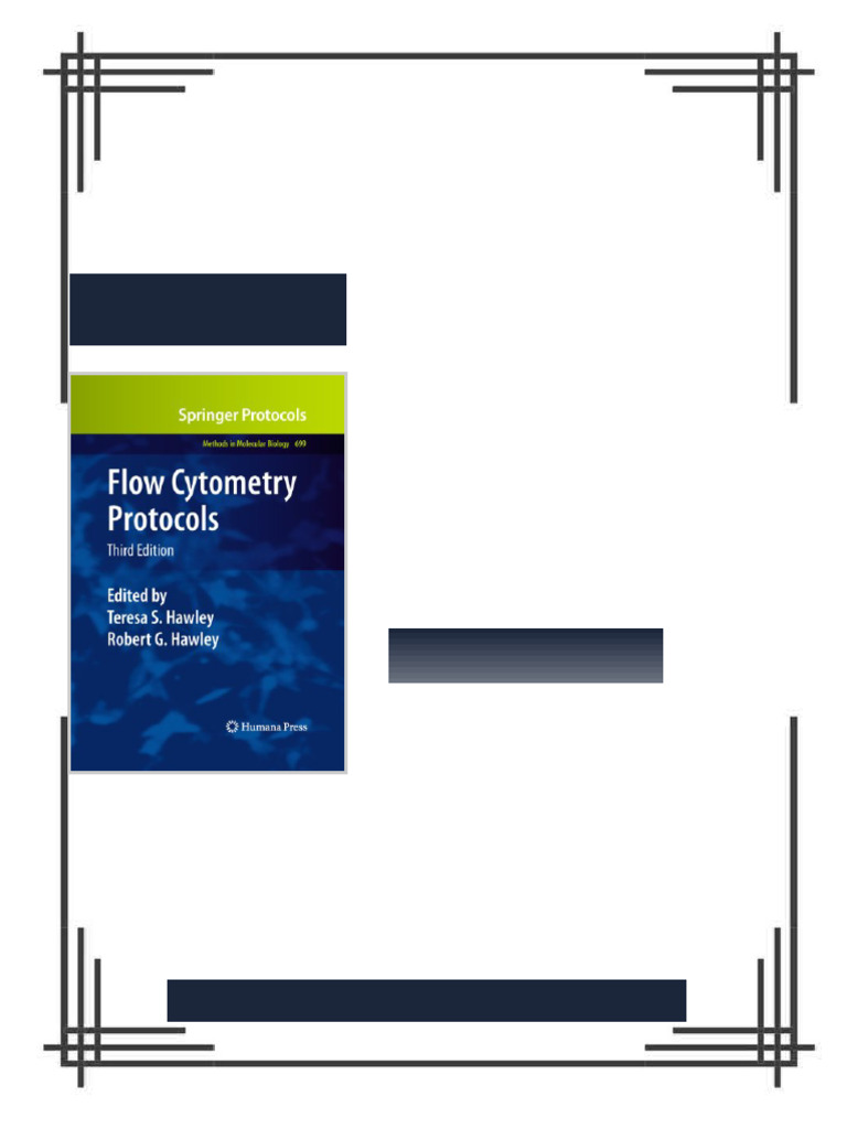 Flow Cytometry Protocols 3rd Edition Alice L. Givan (Auth.) ebook ...