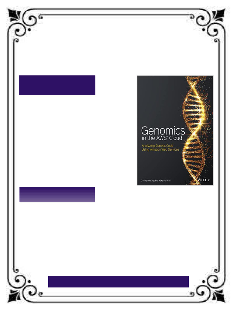 Genomics in the AWS Cloud Analyzing Genetic Code Using Amazon Web ...