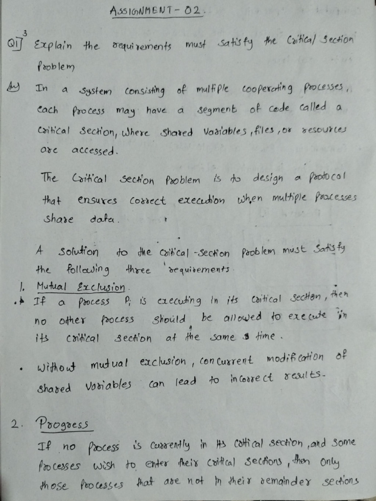 OS Assignment 2 H | PDF