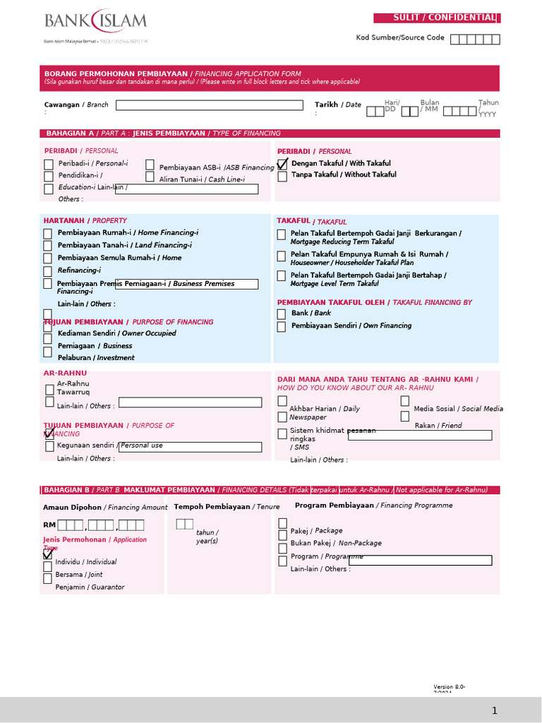 6. Application Form | PDF