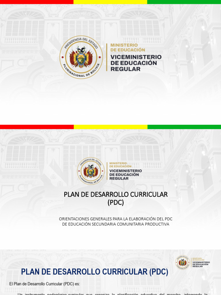Guía para Elaborar el PDC en Secundaria | PDF | Plan de estudios ...