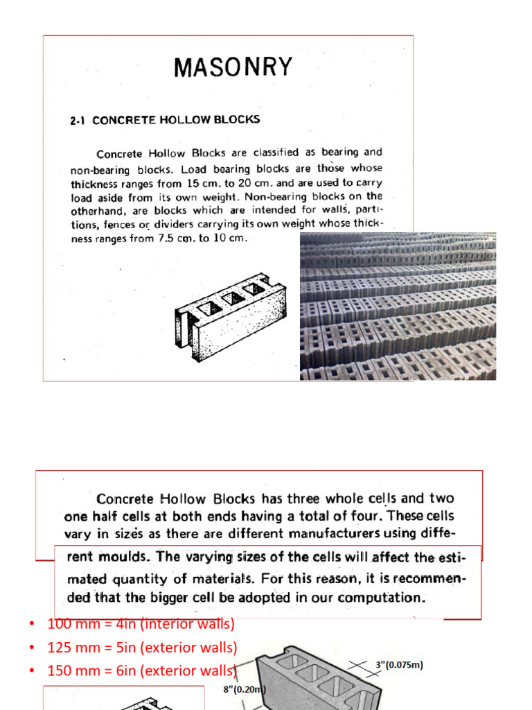 Masonry 4 | PDF