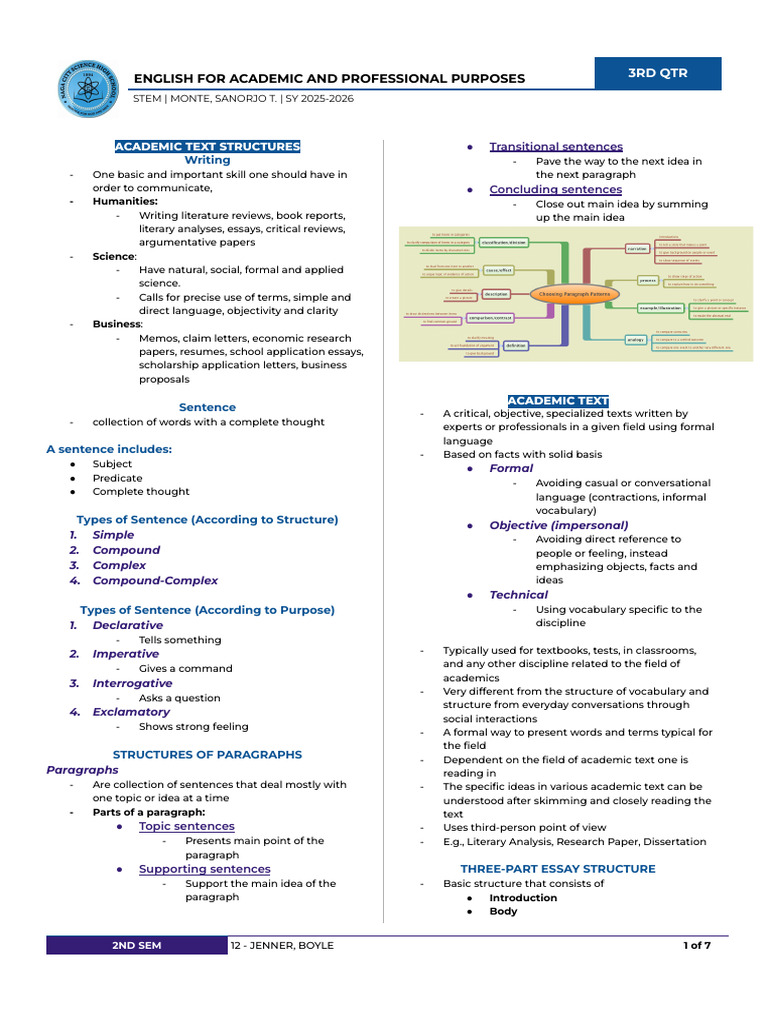 Academic Writing Structures Guide | PDF | Thesis | Essays