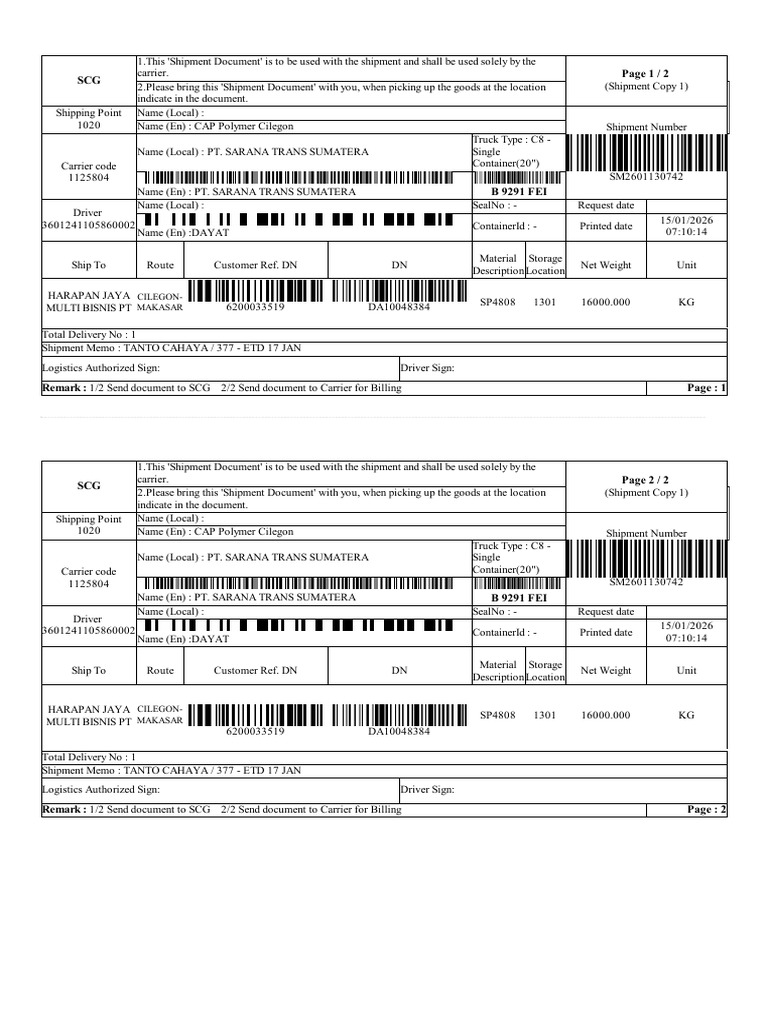 Sm 2601130742 | PDF | Transport | Freight Transport