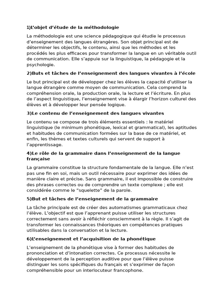 Recommandations pour l'enseignement de la philosophie | Pédagogie Recommandations pour l'enseignement de la philosophie | Pédagogie