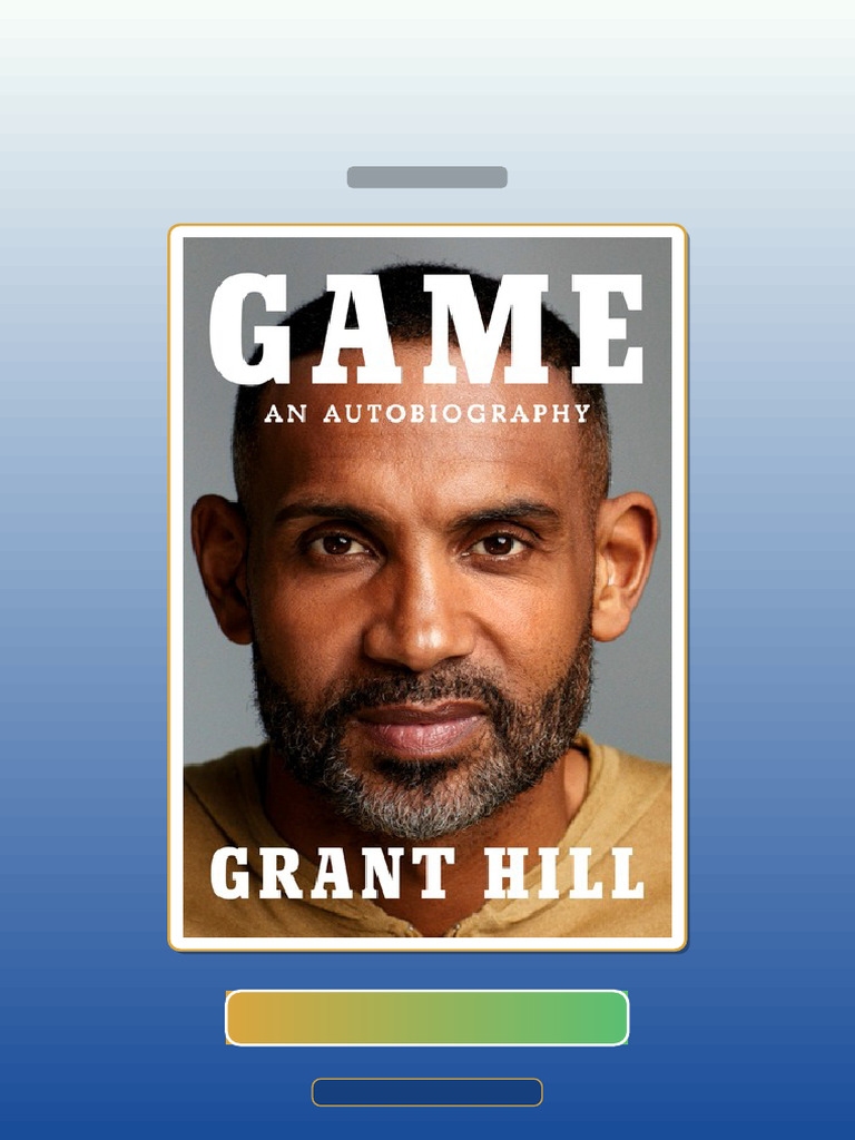 Test Bank for Game an Autobiography Grant Hill | PDF