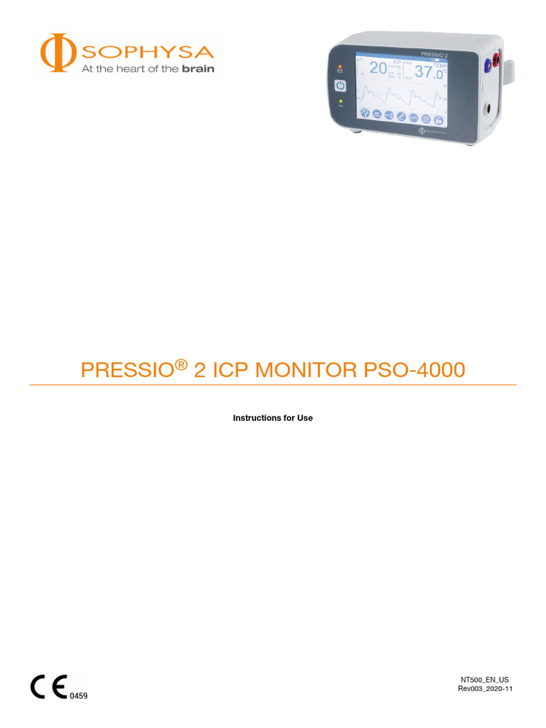 Sophysa Pso 4000 Nt500 en Us | PDF | Computer Monitor | Electrical ...