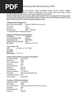 Download Setting Profil Internet Kartu GSM amp CDMA by dew4noberic SN98242653 doc pdf