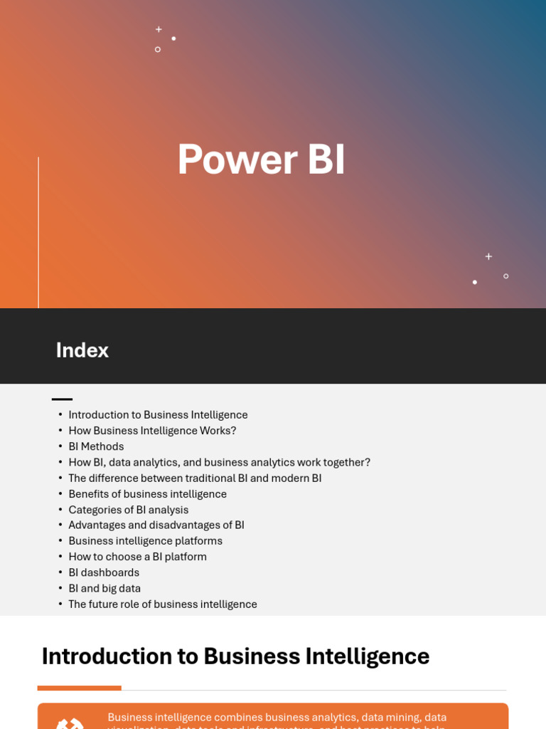 Understanding Business Intelligence Essentials | PDF | Business ...