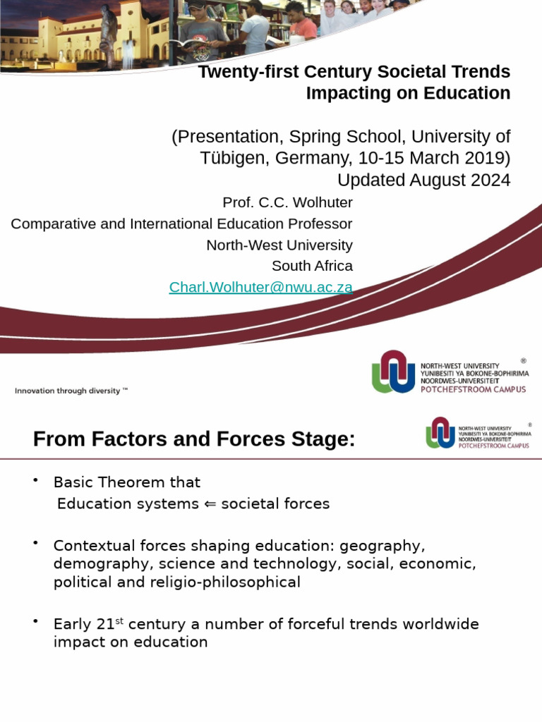 21st Century Trends Shaping Education | PDF | Resource Depletion ...