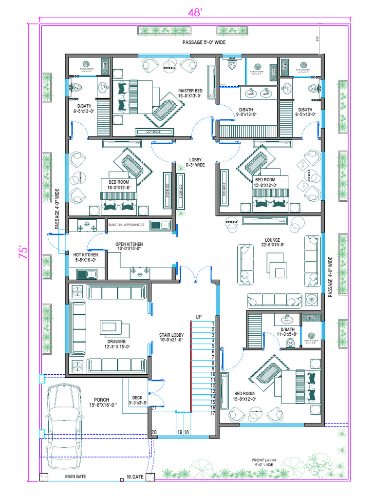 Ground Floor Proposal Plan Op#2 19-04-2024 | PDF