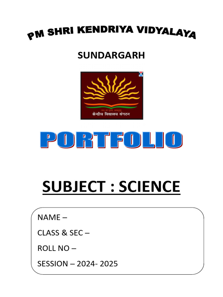 Student Science Record Template | PDF