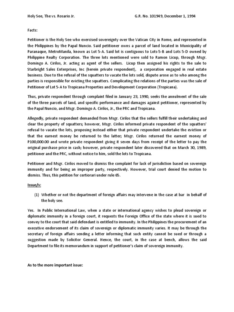 Holy See Case PDF Holy See Lawsuit