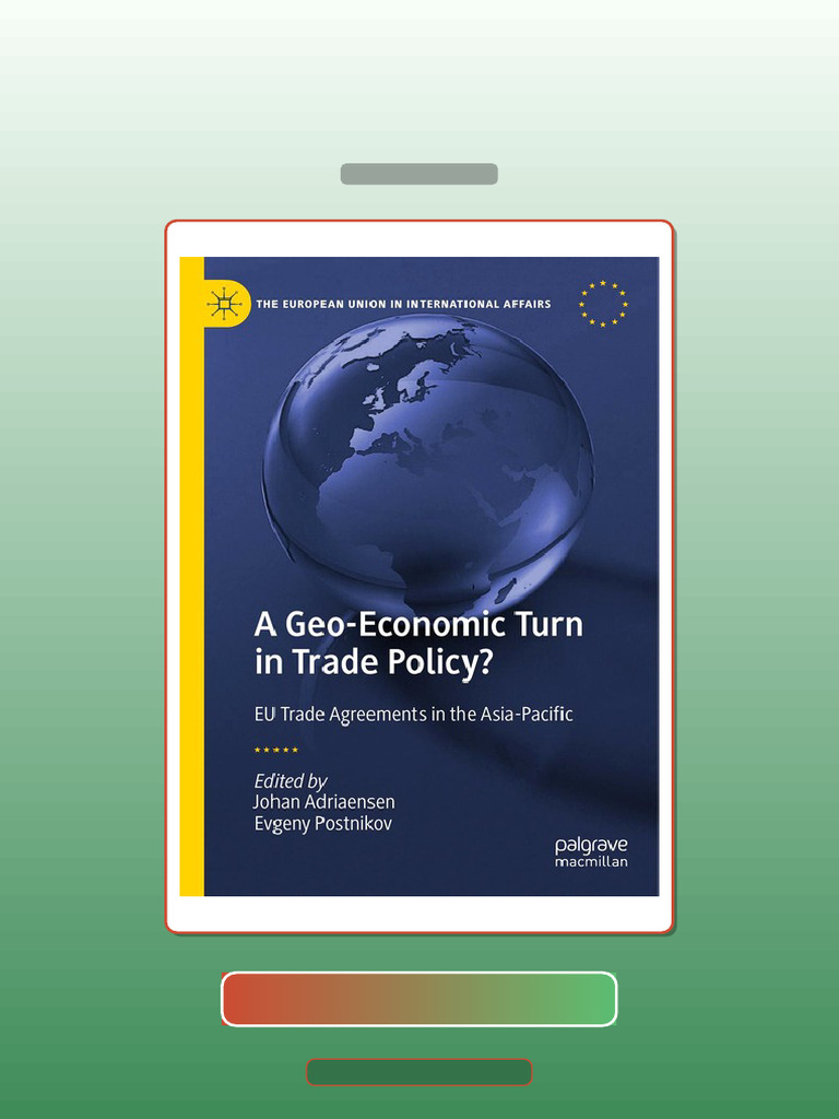 Test Bank for a Geo Economic Turn in Trade Policy Eu Trade Agreements ...