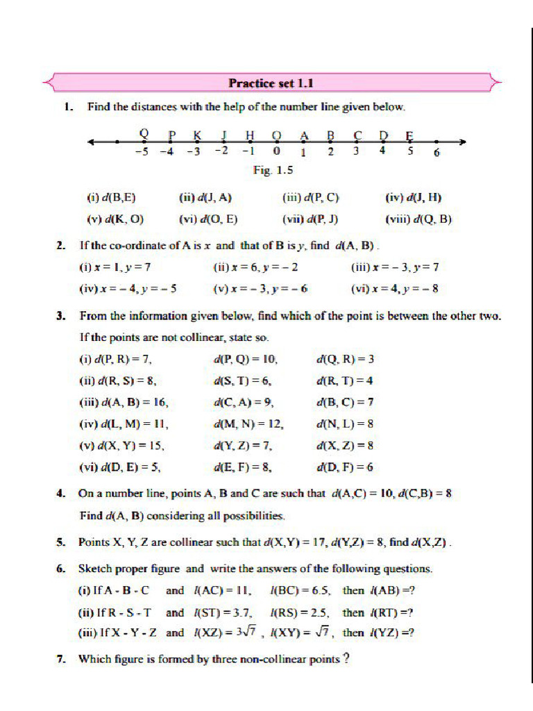 STD 9th Maths 2 Chpt 1,2 | PDF