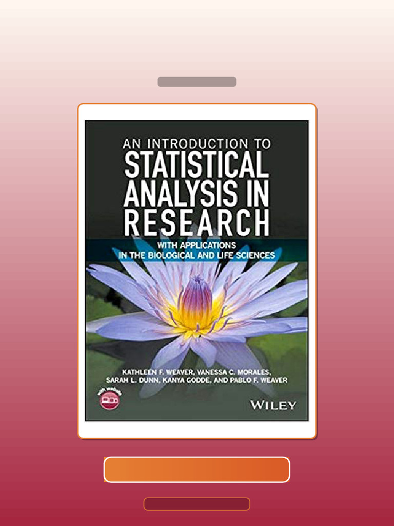 Test Bank for an Introduction to Statistical Analysis in Research by ...