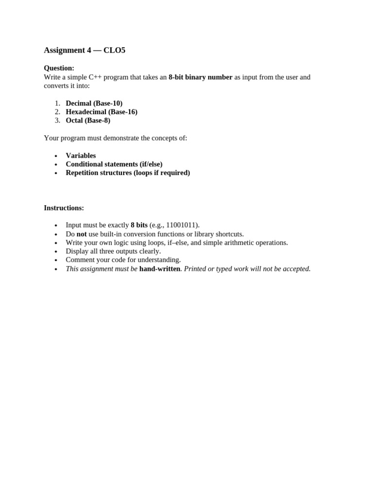 Ict Assignment 4 | PDF