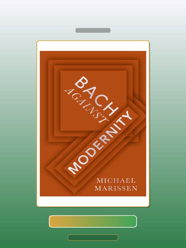 Test Bank for Bach Against Modernity | PDF | Johann Sebastian Bach ...