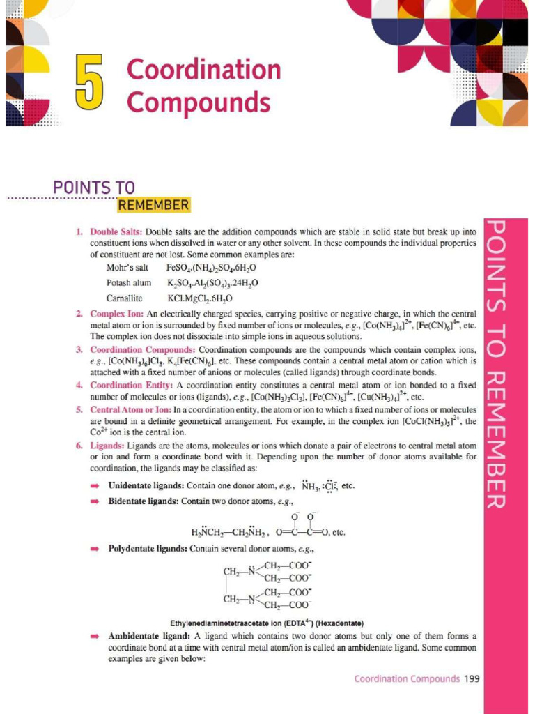CH 5 Coardination | PDF