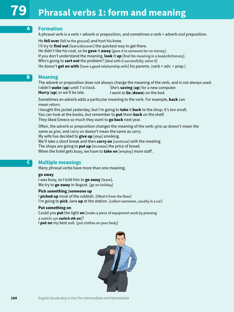 Understanding Phrasal Verbs: Form & Meaning | PDF | English Language ...