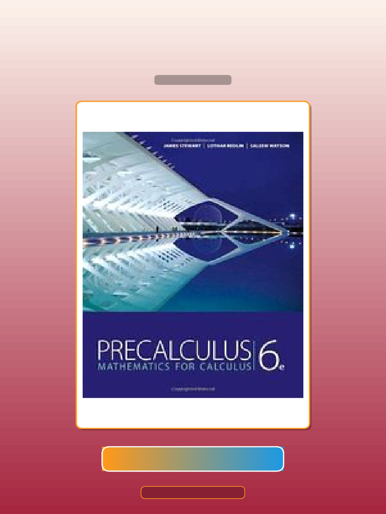 Test Bank for Precalculus Mathematics for Calculus Stewart 6th Edition ...