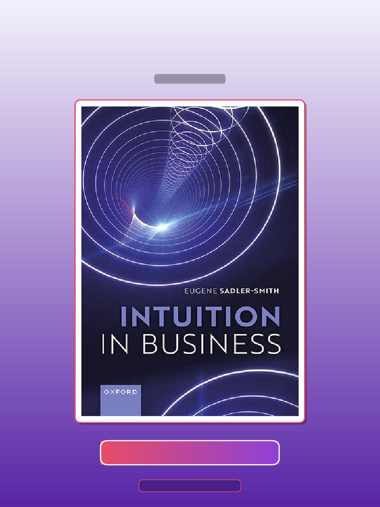 Test Bank for Intuition in Business Eugene | PDF | Intuition | Multiple ...