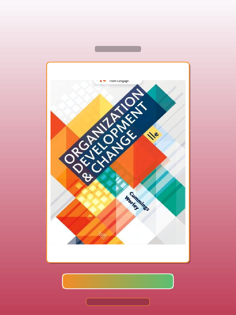 Test Bank for Organization Development and Change 11E Cummings | PDF ...