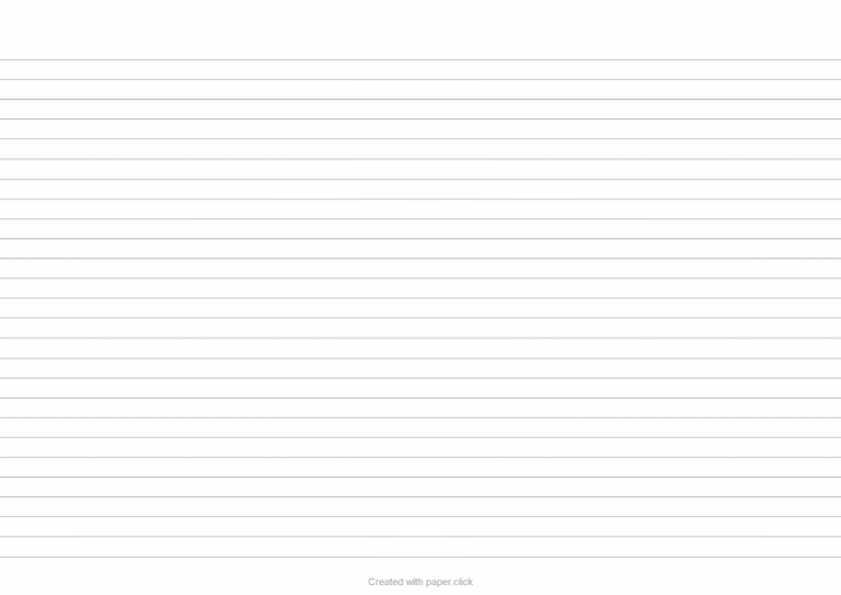 Ruled Sheet | PDF