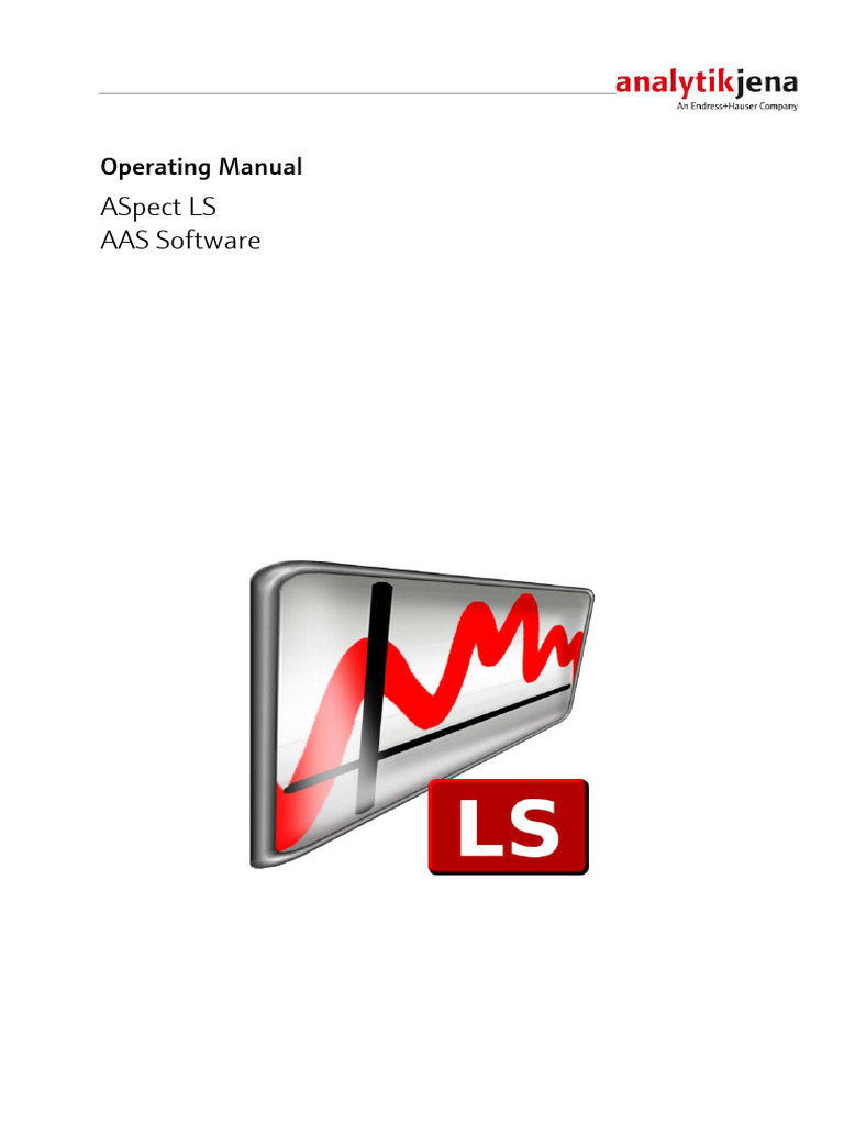ASpect LS Operating Manual Guide | PDF | Window (Computing) | Atomic ...