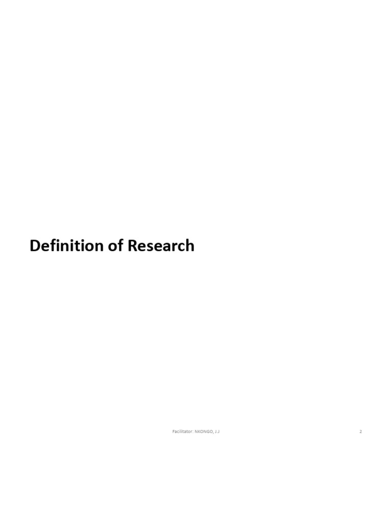 Research Methodology Essentials Guide | PDF | Knowledge | Methodology