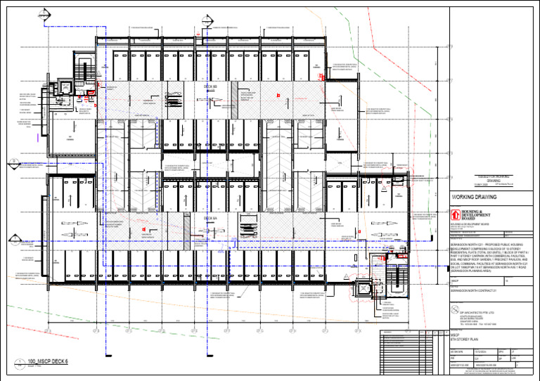 Serangoon North MSCP Deck 6 Plan | PDF