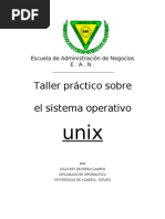 Taller práctico sobre Unix