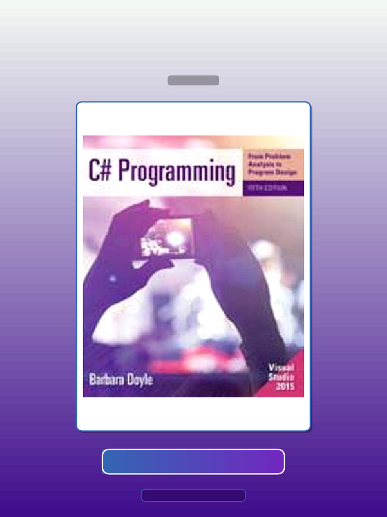 Test Bank for C Programming From Problem Analysis to Program Design 5th ...