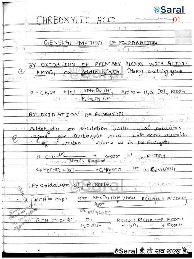 Carboxylic Acid and Amines | PDF