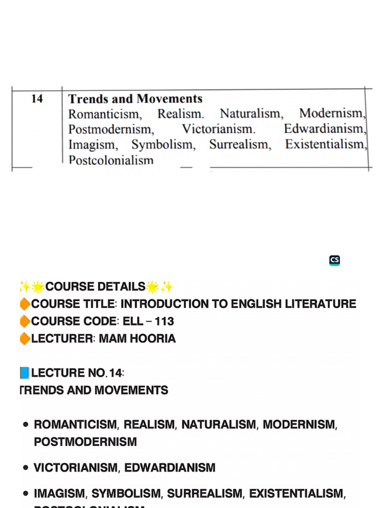 ELL 113 Lecture No.14 | PDF