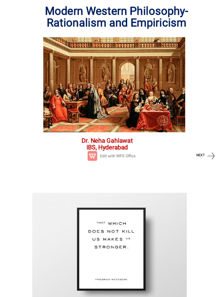 Module 3 Part 1 - Philosophy | PDF | Rationalism | René Descartes