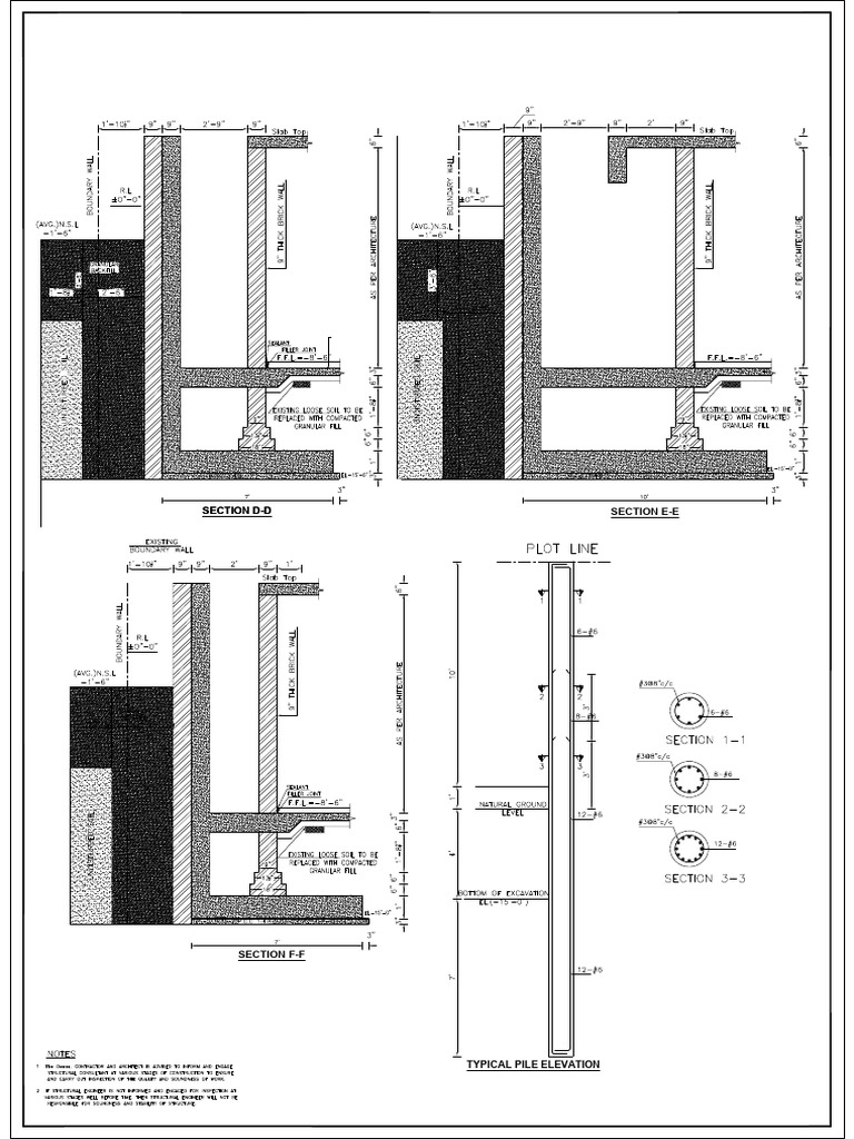 Pile Drawing | PDF