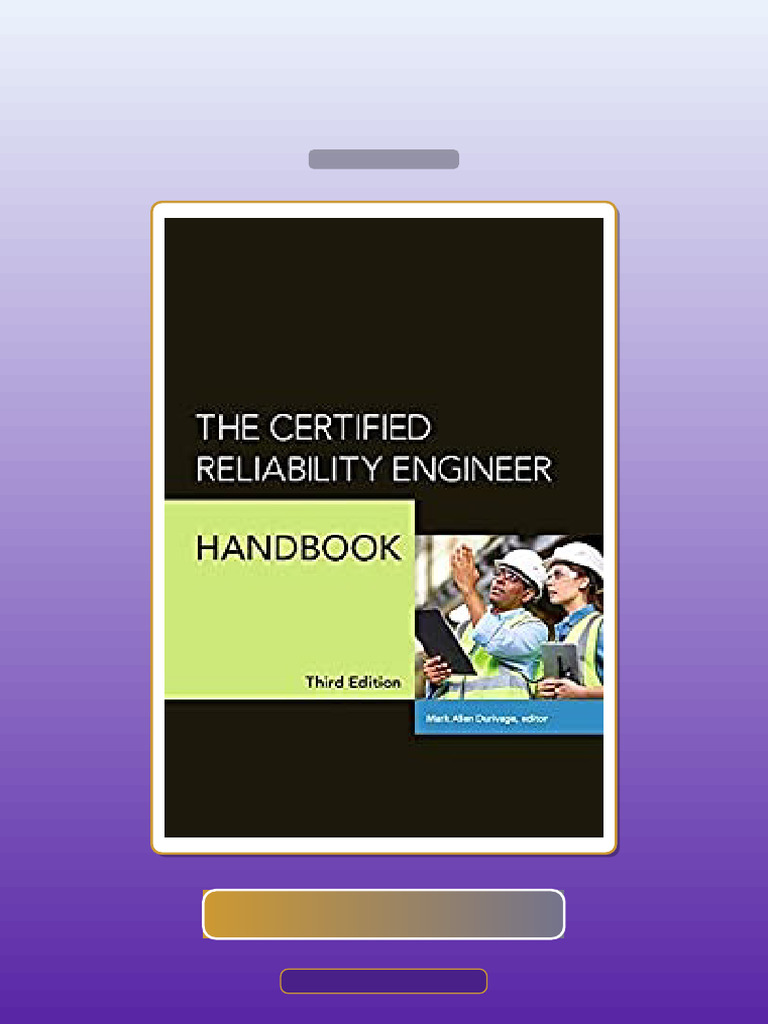 Test Bank for the Certified Reliability Engineer Handbook | PDF ...