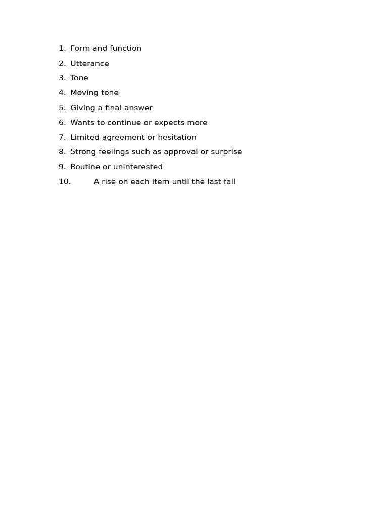 Analyzing Utterance and Tone Dynamics | PDF