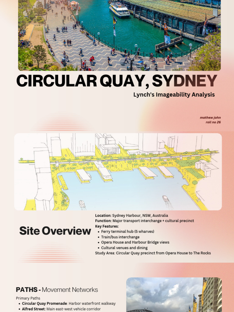 Circular Quay Sydney: Imageability Analysis | PDF | Transport