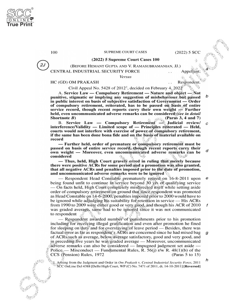 Modak Judgment Analysis: SCC 2008 | PDF | Supreme Court Of The United ...