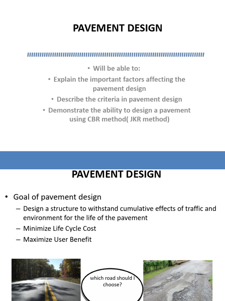 Pavement Design 1_f6495221568afbe58ed5a48b2d4e6472 | PDF | Road Surface ...