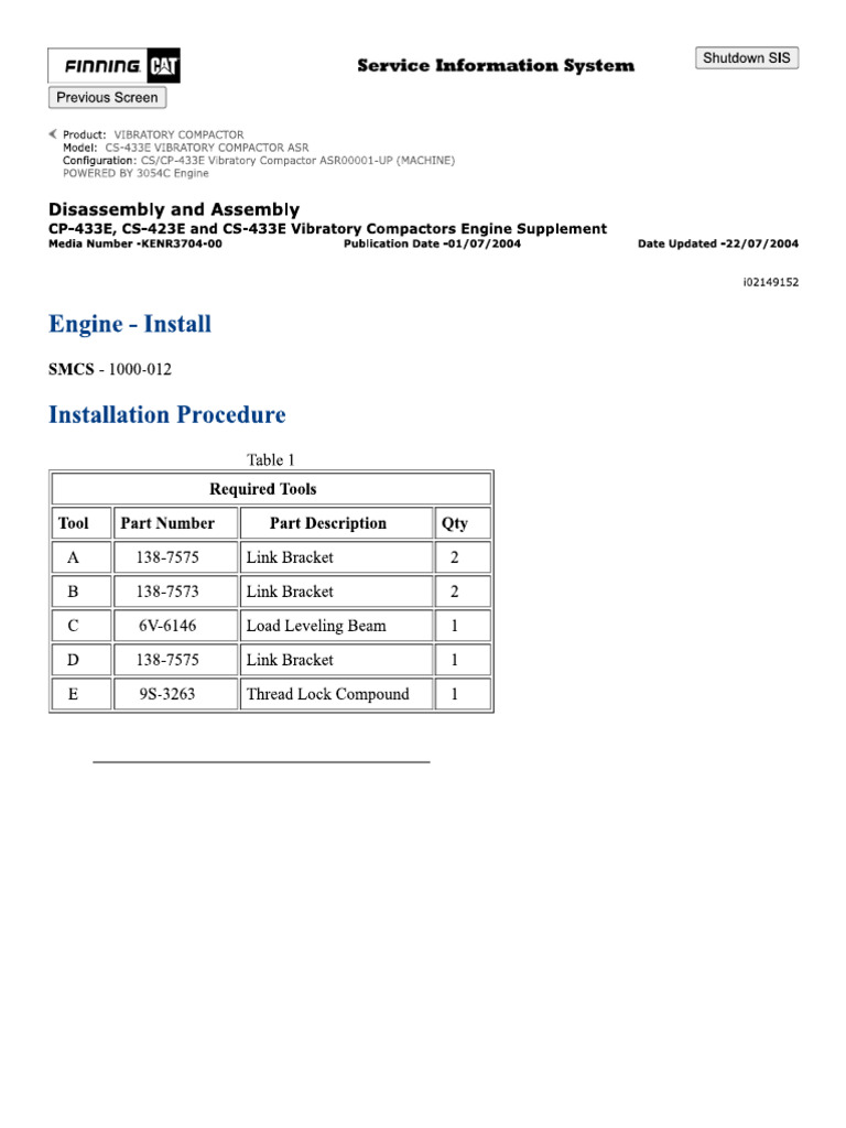 Engine Arrangement | PDF
