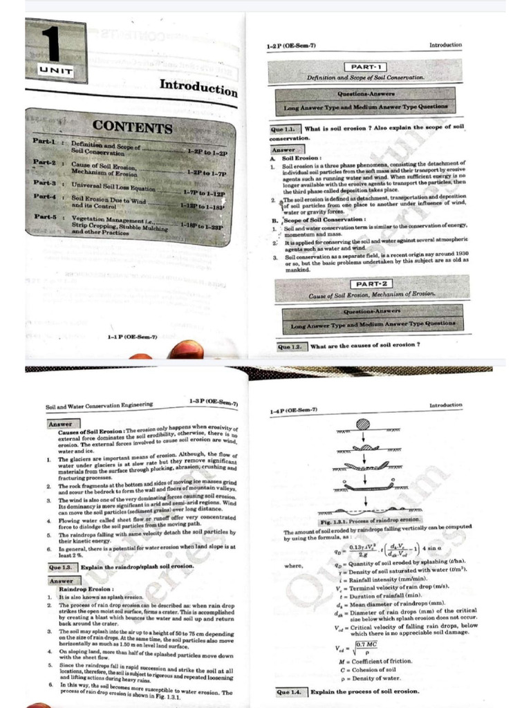 Soil and WATER CONSERVATION | PDF