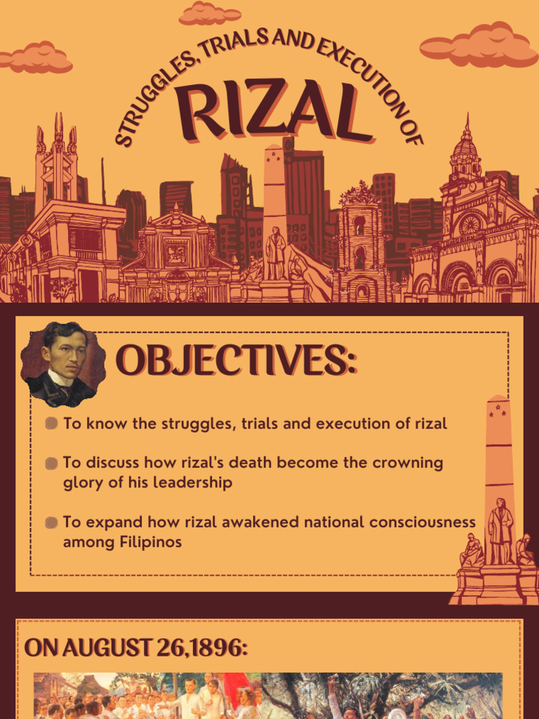 Rizal's Trials and Execution Overview | PDF | Philippines–Spain ...