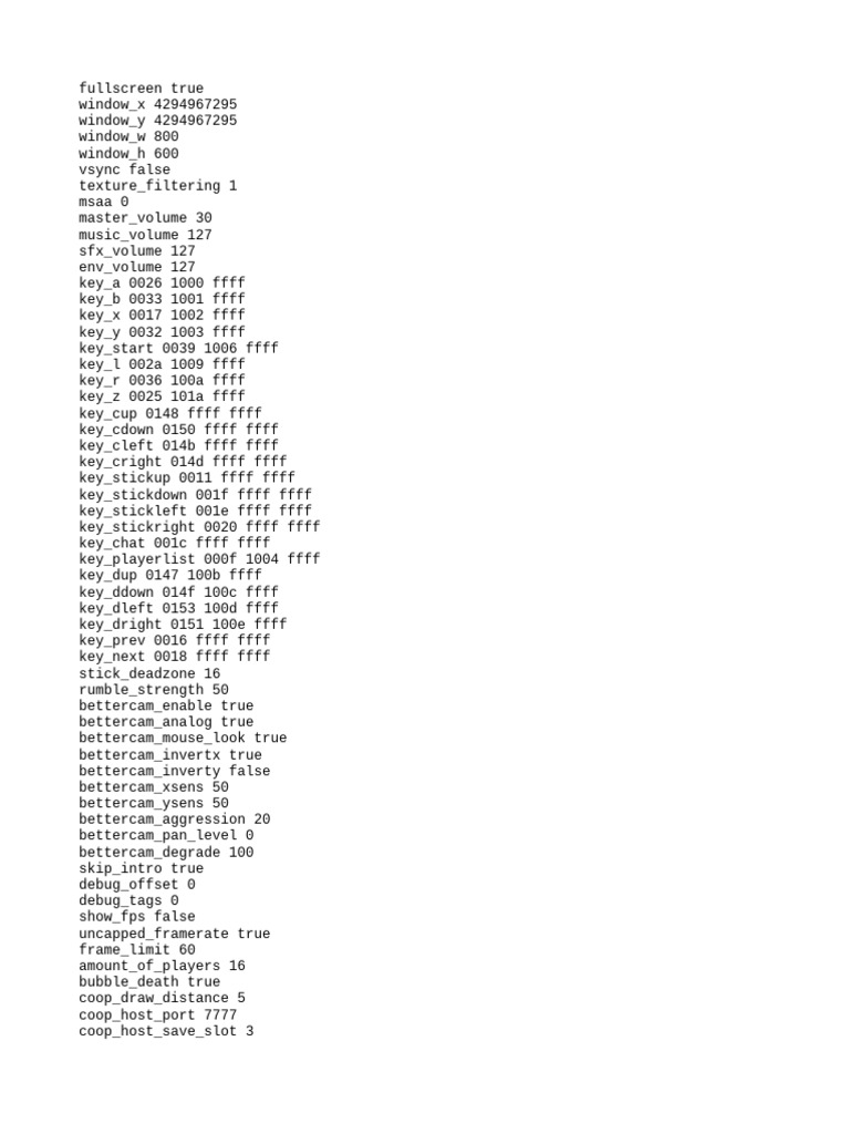 Sm 64 Config | PDF